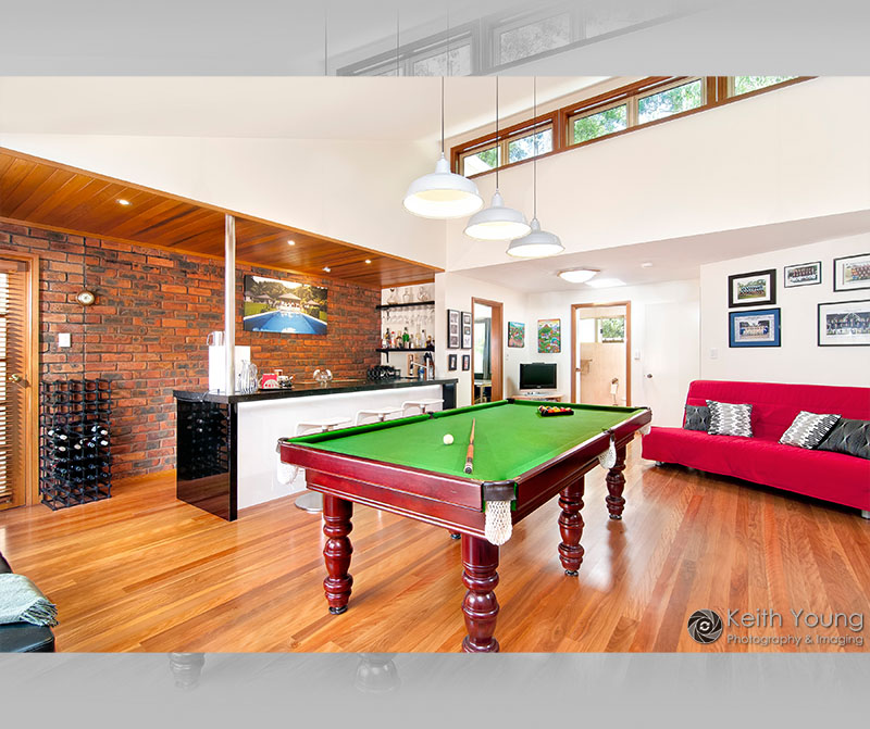 rumpus and games room photography