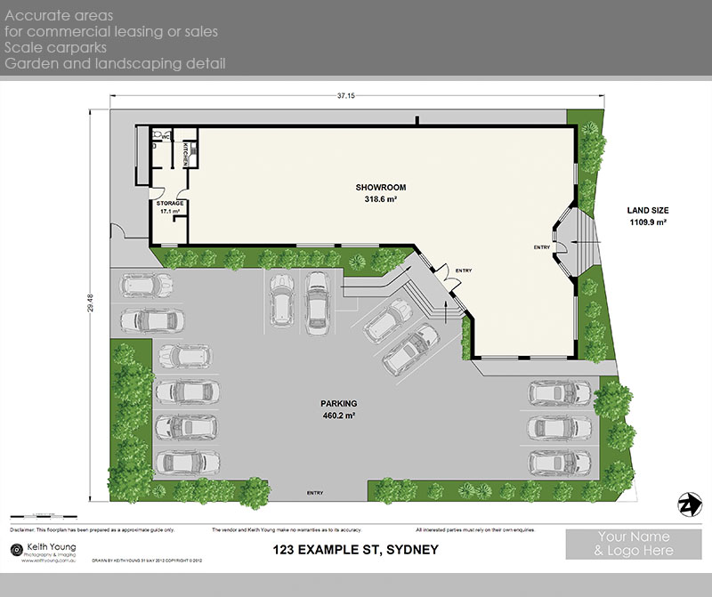 commercial leasing and carpark plans