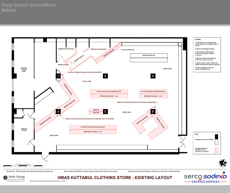 renovation plan before
