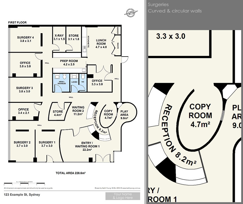 surgery floor plans