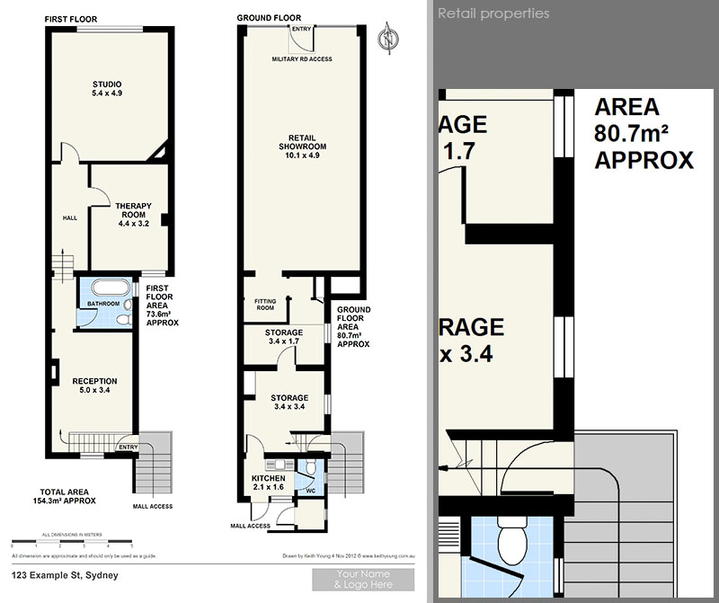 retail floor plans